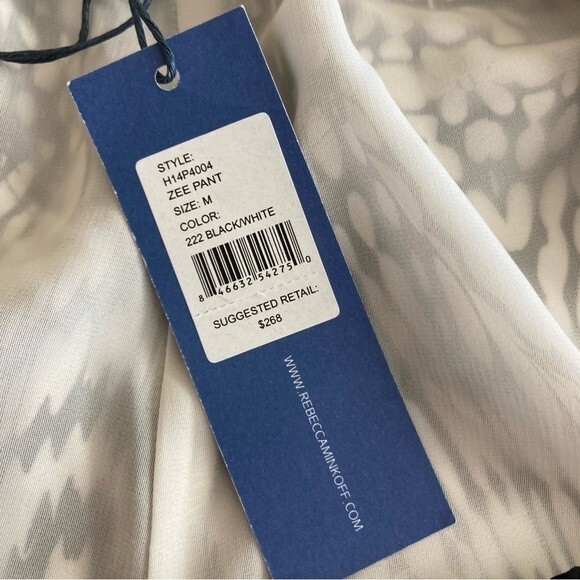 Rebecca Minkoff A Pea in the Pod Silk Maternity Pants Medium - Picture 6 of 12